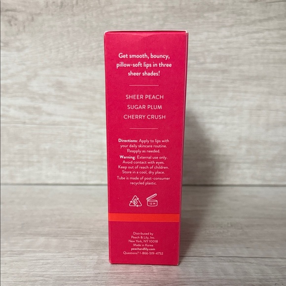 Peach & Lily Collagen Lip Gloss Set - Coral, Berry, Plum - Picture 4 of 6